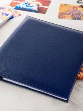 Recollections Navy Photo Scrapbook Album
